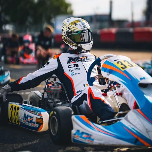 irish race driver cj b